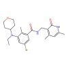 5-Bromo-N-((4,6-dimethyl-2-oxo-1,2-dihydropyridin-3-yl)methyl)-3-(ethyl(tetrahydro-2H-pyran-4-yl)amino)-2-methylbenzamide