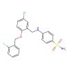 Benzenesulfonamide， 4-​[[[5-​chloro-​2-​[(2-​fluorophenyl)​methoxy]​phenyl]​methyl]​amino]​-