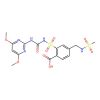 Benzoic acid， 2-[[[[(4，6-dimethoxy-2-pyrimidinyl)amino]carbonyl]amino]sulfonyl]-4-[[(methylsulfonyl)amino]methyl]-