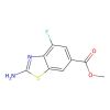 6-Benzothiazolecarboxylic acid, 2-aMino-4-fluoro-, Methyl ester
