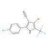 4-Bromo-2-(4-chlorophenyl)-5-(trifluoromethyl)-1H-pyrrole-3-carbonitrile - ≥98% CAS No(122454-29-9) by Aladdin Scientific