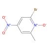 2-bromo-6-methyl-4-nitro-pyridine 1-oxide