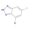 4-Bromo-6-fluoro-1H-benzo[d][1，2，3]triazole