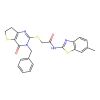 2-((3-benzyl-4-oxo-3,4,6,7-tetrahydrothieno[3,2-d]pyrimidin-2-yl)thio)-N-(6-methylbenzo[d]thiazol-2-yl)acetamide