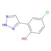 4-chloro-2-(1H-1,2,3-triazol-4-yl)phenol