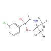 2-(3-Chlorophenyl)-3-methyl-5,5-bis(trideuteriomethyl)morpholin-2-ol