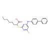 2-[4-Chloro-6-(4-phenylanilino)pyrimidin-2-yl]sulfanyloctanoic acid