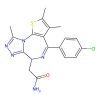 2-(4-(4-chlorophenyl)-2,3,9-trimethyl-6H-thieno[3,2-f][1,2,4]triazolo[4,3-a][1,4]diazepin-6-yl)acetamide