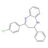 4-(4-chlorophenyl)-2-phenyl-2,3-dihydro-1H-1,5-benzodiazepine