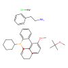 Chloro(2-dicyclohexylphosphino-2′,6′-dimethoxy-1,1′-biphenyl)[2-(2-aminoethylphenyl)]palladium(II) - methyl-t-butyl ether adduct - Reagent grade, used for , CAS No. 1028206-58-7, by Aladdin Scientific