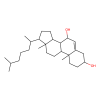cholest-5-en-3β,7α-diol, Agonist of GPR183