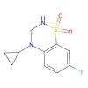 4-Cyclopropyl-7-Fluoro-3,4-Dihydro-2h-1,2,4-Benzothiadiazine 1,1-Dioxide