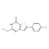 2-(chloromethyl)-6-(4-chlorophenyl)-3H,4H-thieno[3,2-d]pyrimidin-4-one