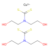 Copper(II) Bis(2-hydroxyethyl)dithiocarbamate