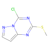 4-Chloro-2-(methylthio)pyrazolo[1,5-a][1,3,5]triazine - 97%, used for , CAS No. 54346-19-9, by Aladdin Scientific
