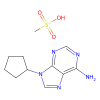 9-Cyclopentyladenine monomethanesulfonate