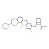 CEP-28122 mesylate salt , Inhibitor of ALK receptor tyrosine kinase;Inhibitor of checkpoint kinase 2;Inhibitor of FER tyrosine kinase;Inhibitor of FES proto-oncogene; tyrosine kinase;Inhibitor of NUAK family kinase 1;Inhibitor of ribosomal protein S6 kinase A2;Inhibitor of ribosom