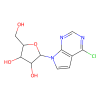 6-Chloro-7-deazapurine-α-D-riboside - 95%, used for , CAS No. 120401-32-3, by Aladdin Scientific