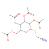 Cyanomethyl 2,3,4,6-tetra-O-acetyl-1-thio-alpha-D-mannopyranoside