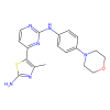 CYC116, Vascular endothelial growth factor receptor 2 inhibitor