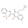 1-(2-Cyclopropylethyl)-3-(1,1-Dioxido-2h-1,2,4-Benzothiadiazin-3-Yl)-6-Fluoro-4-Hydroxyquinolin-2(1h)-One