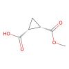 (1R,2S)-2-(methoxycarbonyl)cyclopropane-1-carboxylic acid - 97%, used for , CAS No. 88335-86-8, by Aladdin Scientific