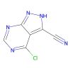 4-chloro-1H-pyrazolo[3,4-d]pyrimidine-3-carbonitrile