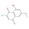 2-Chloro-8-hydroxy-6-methoxynaphthalene-1,4-dione
