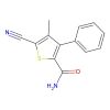 5-cyano-4-methyl-3-phenyl-2-thiophenecarboxamide