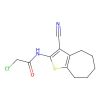 2-Chloro-N-(3-cyano-5，6，7，8-tetrahydro-4H-cyclohepta[b]thiophen-2-yl)acetamide