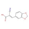 3-(1,3-benzodioxol-5-yl)-2-cyanoacrylic acid