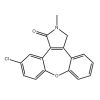 11-Chloro-2-methyl-2,3-dihydro-1H-dibenzo[2,3:6,7]oxepino[4,5-c]pyrrol-1-one