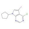 4-Chloro-7-cyclopentyl-5-iodo-7H-pyrrolo[2，3-d]pyrimidine