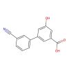 3-Cyano-5-hydroxy-[1，1-biphenyl]-3-carboxylic acid