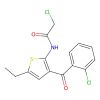 2-Chloro-N-(3-(2-chlorobenzoyl)-5-ethylthiophen-2-yl)acetamide