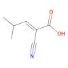 2-Cyano-4-methylpent-2-enoic acid