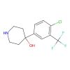 4-[4-Chloro-3-(trifluoromethyl)phenyl]-4-hydroxypiperidine