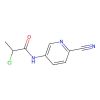 2-chloro-N-(6-cyanopyridin-3-yl)propanamide