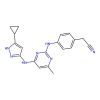 2-(4-((4-((5-Cyclopropyl-1H-pyrazol-3-yl)amino)-6-methylpyrimidin-2-yl)amino)phenyl)acetonitrile