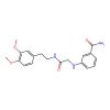 3-[[2-[2-(3,4-Dimethoxyphenyl)ethylamino]-2-oxoethyl]amino]benzamide