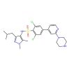 2,6-Dichloro-4-(2-Piperazin-1-Ylpyridin-4-Yl)-N-(1,5-Dimethyl,3-Isobutyl-1h-Pyrazol-4-Yl)benzenesulfonamide