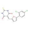 5-{[5-(2,4-dichlorophenyl)furan-2-yl]methylidene}-2-thioxodihydropyrimidine-4,6(1H,5H)-dione