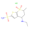 Dorzolamide HCl, Carbonic anhydrase II inhibitor