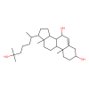 7α,25-dihydroxycholesterol, Agonist of GPR183