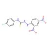 2-(2,4-dinitrophenyl)-N-(4-fluorophenyl)hydrazinecarbothioamide