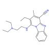 1-{[2-(Diethylamino)ethyl]amino}-2-ethyl-3-methylpyrido[1,2-a]benzimidazole-4-carbonitrile