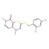 3-[(2,4-Dichlorophenyl)methylsulfanyl]-1,6-dimethylpyridazino[4,5-e][1,3,4]thiadiazin-5-one