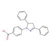 4-(3,5-Diphenyl-4,5-dihydro-pyrazol-1-yl)-benzoic acid