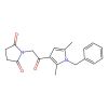 1-[2-[2,5-Dimethyl-1-(phenylmethyl)-3-pyrrolyl]-2-oxoethyl]pyrrolidine-2,5-dione