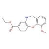 11,12-Dihydro-4-methoxydibenz(b,f)(1,4)oxazepine-8-carboxylate